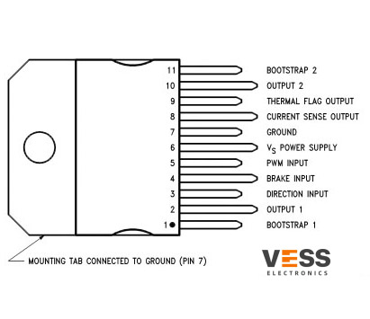 LMD18200T-pinout